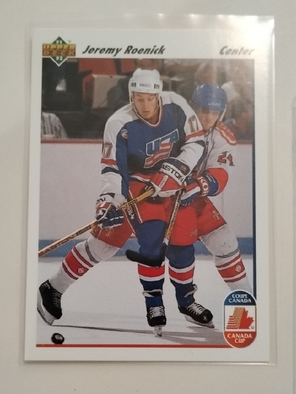 Jeremy Roenick Rookie Card / Hockey Trading Card Collection - Picture 2 of 14